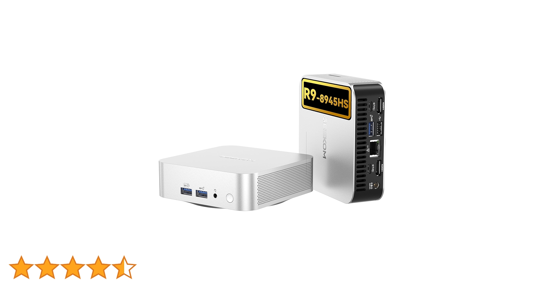 GEEKOM A8 AMD Ryzen9 8945HS 32GB ミニPC GEEKOM A8 AI Mini PC - Powerful AMD Ryzen 9 Performance